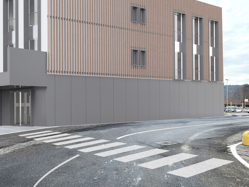 Area ristoro e palestra aziendali - in corso d'opera