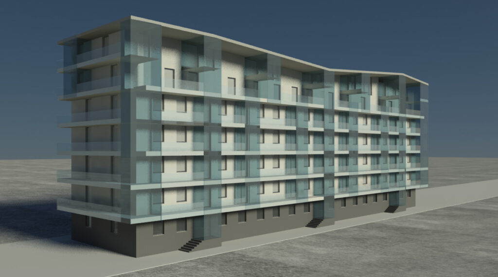 Edifici residenziali ex Unione Sovietica - Chisinau Moldavia